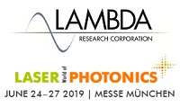Lambda Research Corporation at Laser World of Photonics 2019