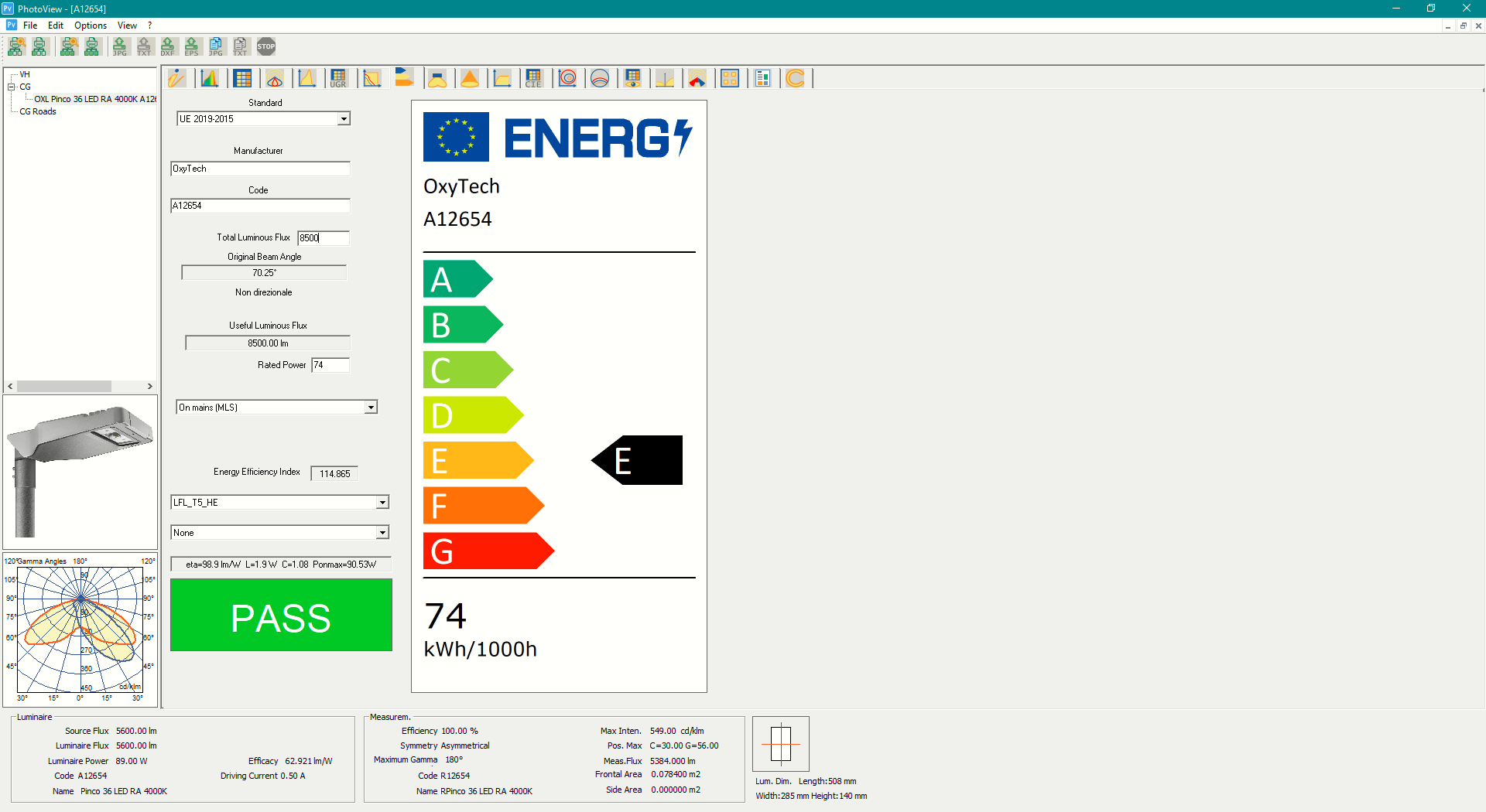 Photoview Visual - Évaluation de l'efficacité Énergétique UE 2019-2020