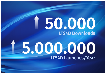 LITESTAR 4D... >50.000 Download e >5.000.000 di Lanci